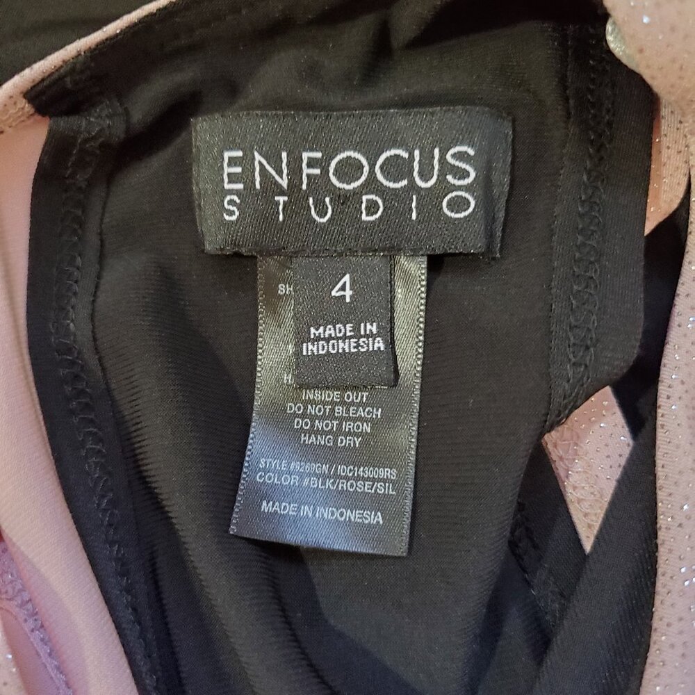 EnFocus Studio Sleeveless Blouson Shimmer Dress 4 - Picture 2 of 7